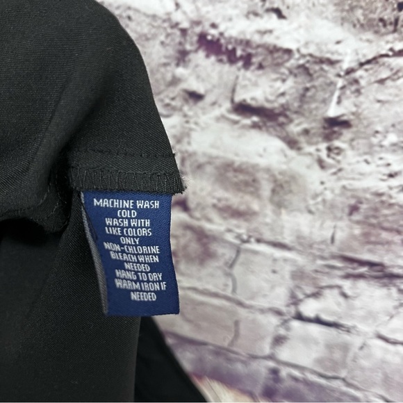 Chaps Black Trumpet Hem Skirt - Picture 8 of 8